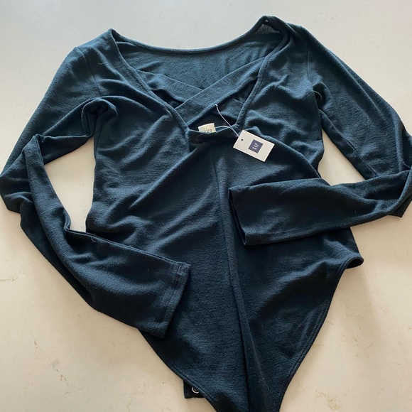 GAP Tops - Black Bodysuit - Brand New!